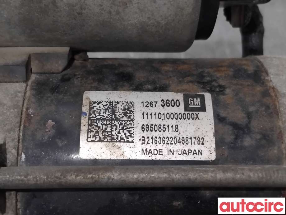 Starter til Opel Astra K 2015-->> (OPEL|95526427|695085118|95527565)