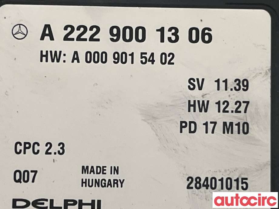 Styreenhet diverse til Mercedes GLC 2015-2022 (X253) (X253) (MERCEDES|A2229001306)