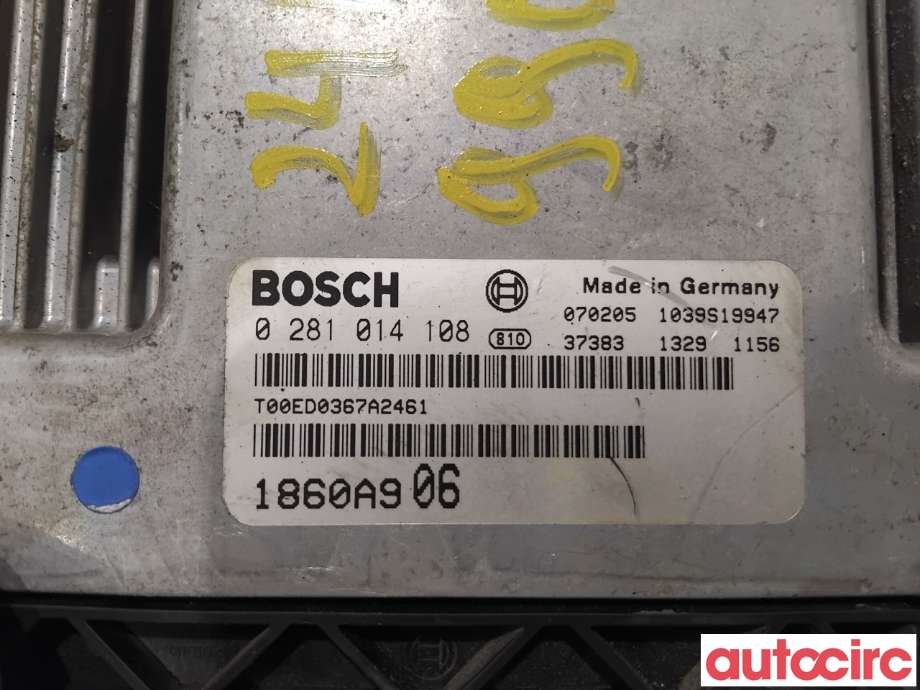 Styreenhet motor til Mitsubishi Outlander 2007-2010 (Type II, Fase 1)  (MITSUBISHI|1860A906|0281014108)