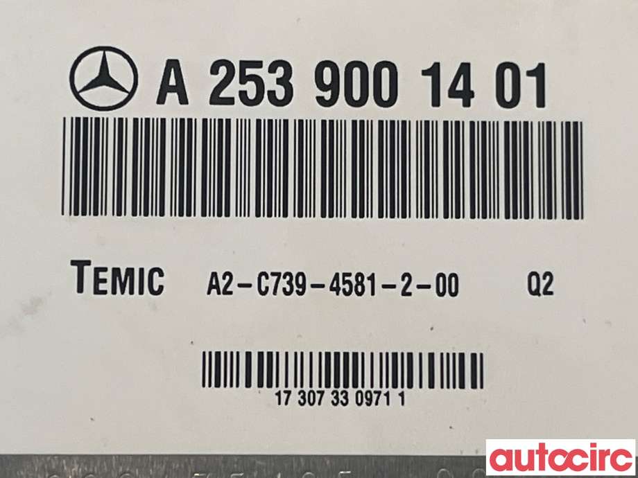 Styreenhet nivå/luftfjæring til Mercedes GLC 2015-2022 (X253) (X253) (MERCEDES|A2539001401)