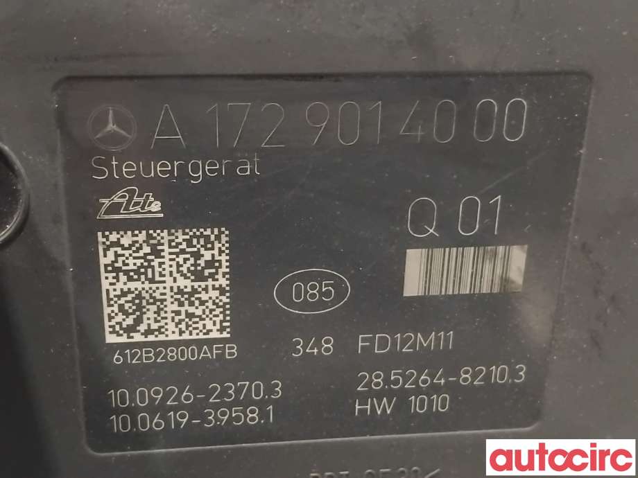 ABS sentral til Mercedes GLK 2008-2015 (X204) (X204) (MERCEDES|A1724314412|100212-08224|A1729014000)