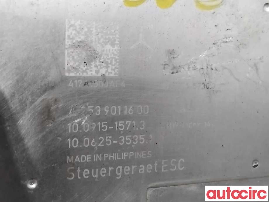 ABS sentral til Mercedes GLC 2015-2022 (X253) (X253) (MERCEDES|A2534313800|100221-00624|A2539011600)