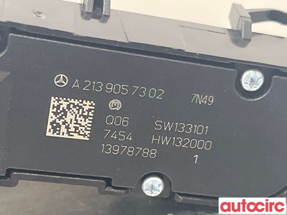 Bryter setevarme til Mercedes GLC 2015-2022 (X253) (X253) (MERCEDES|A2139057302)