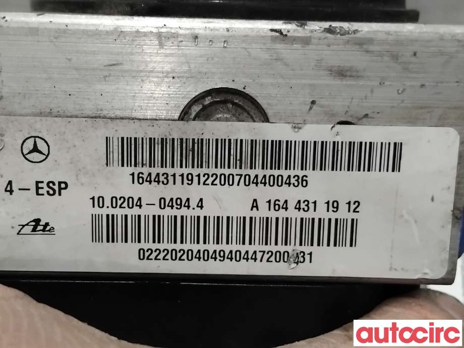 ABS sentral til Mercedes R-Klasse 2006-2013 (W251) (W251) (MERCEDES|A1634300007|100204-04944|A2515450832)