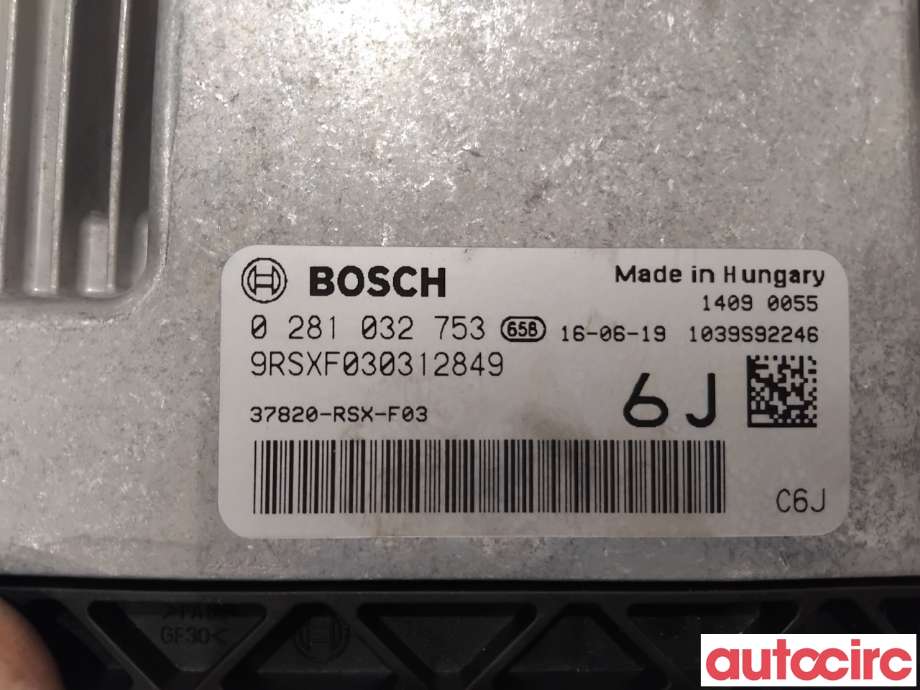 Styreenhet motor til Honda CR-V 2012-2018 (Type IV) (HONDA|37820-RSX-F03|0281032753|37820-PSX-F03)