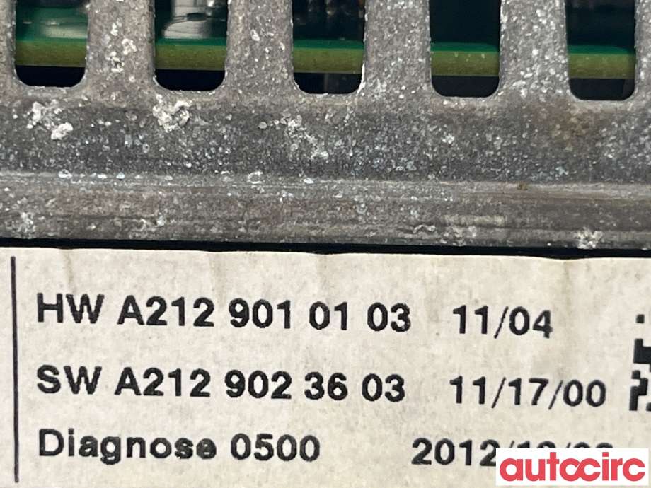Multimedia display (MCU - Media Controller Unit) til Mercedes GLK 2008-2015 (X204) (X204) (MERCEDES|A2129004307)