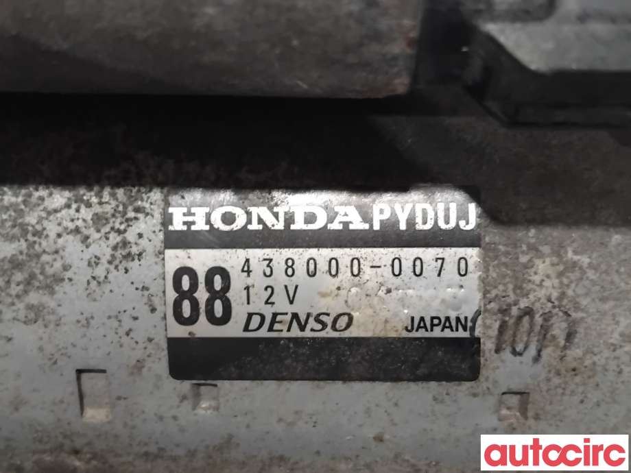 Starter diesel til Honda CR-V 2012-2018 (Type IV)  (HONDA|31200-RZ0-G01|438000-0070|PYDUJ)