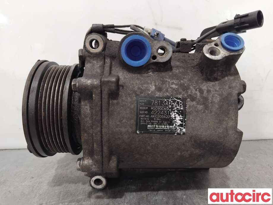 Aircondition kompressor til Mitsubishi Outlander 2007-2010 (Type II, Fase 1)  (MITSUBISHI|7813A068|AKC200A221)