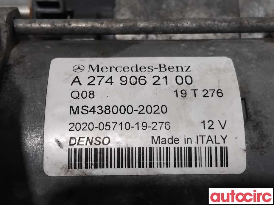 Starter til Mercedes GLC 2015-2022 (X253) (X253) (MERCEDES|A2749062100|MS438000-2020)