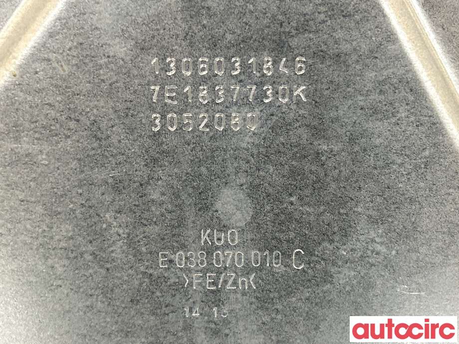 Ruteheis høyre foran til VW Transporter / Caravelle 2009-2015 (Fase 2) (T5) (T5) (VOLKSWAGEN|7E0837754E|7E0837754C|)