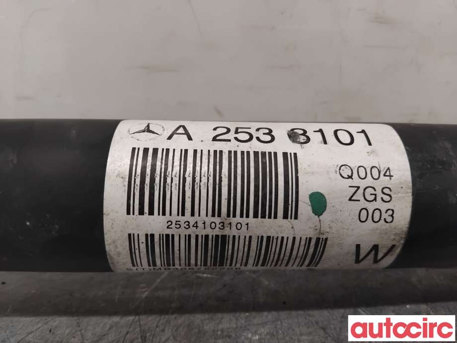Mellomaksel fremre til Mercedes GLC 2015-2022 (X253) (X253) (MERCEDES|A2534103101||A2534103102)