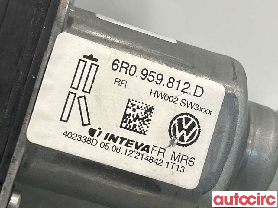 Ruteheis høyre bak til VW Amarok 2010-2016 (Type I, Fase 1)  (VOLKSWAGEN|6R0959812P|6R0959812D)