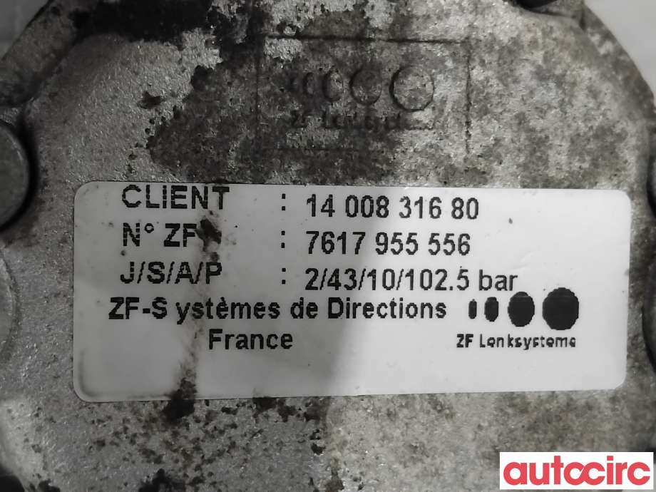 Servo pumpe mekanisk til Peugeot Expert 2007-2016 (Type II)  (PEUGEOT|1673606180|7617955556|1400831680)