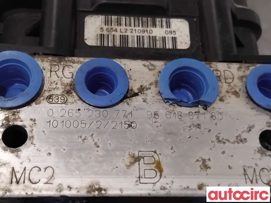 ABS sentral til Peugeot Expert 2007-2016 (Type II)  (PEUGEOT|1680933280|0265230771|9661887180)