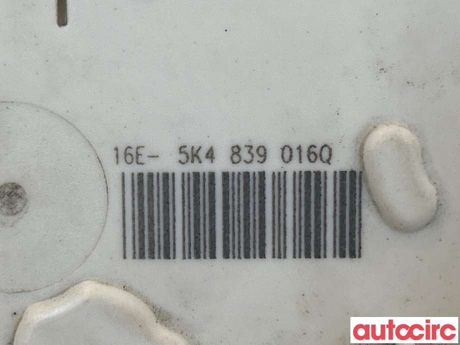 Låsekasse høyre bak til VW e-Golf 2014-2017 (Fase 1)  (VOLKSWAGEN|5K4839016AF||5K4839016Q)