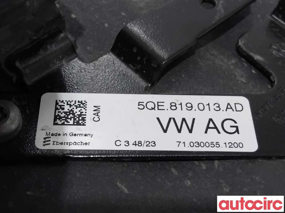 Motorvarmer elektrisk til VW e-Golf 2017-2020 (Fase 2)  (VOLKSWAGEN|5QE819013AD|710300381100|12E963231J)