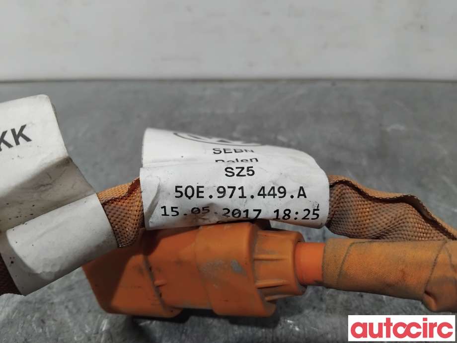 Kabel høy volt (HV) hybrid til VW e-Golf 2017-2020 (Fase 2)  (VOLKSWAGEN|5QE971449A|)