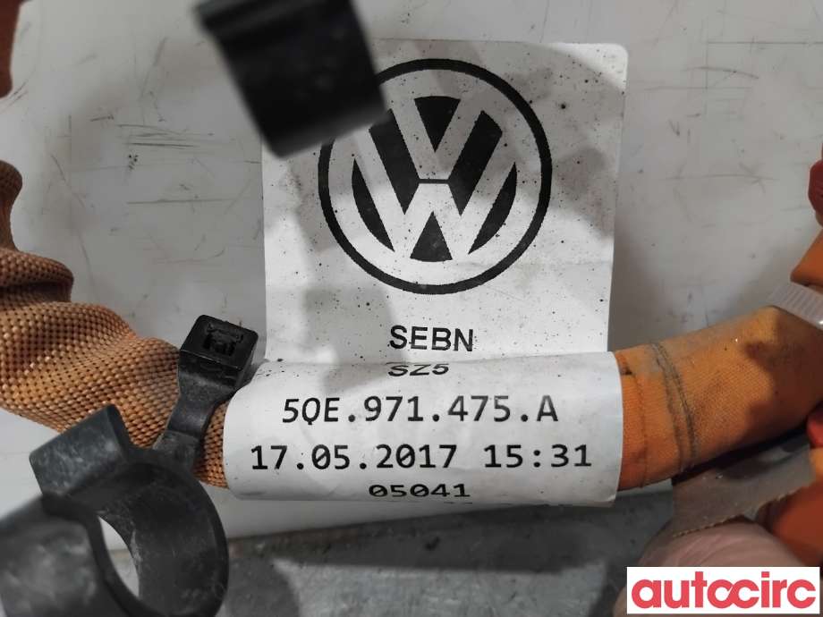 Kabel høy volt (HV) hybrid til VW e-Golf 2017-2020 (Fase 2)  (VOLKSWAGEN|5QE971475A||5QE971475C)