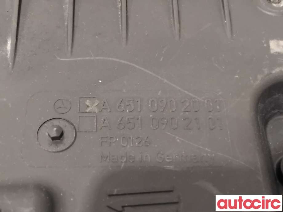 Luftfilterboks til Mercedes GLK 2008-2015 (X204) (X204) (MERCEDES|A6510902001|)