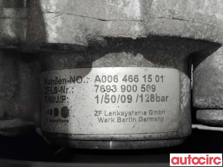 Servo pumpe mekanisk til Mercedes C-Klasse 2007-2011 (Fase 1) (W204) (W204) (MERCEDES|A0064661501|7693900509)