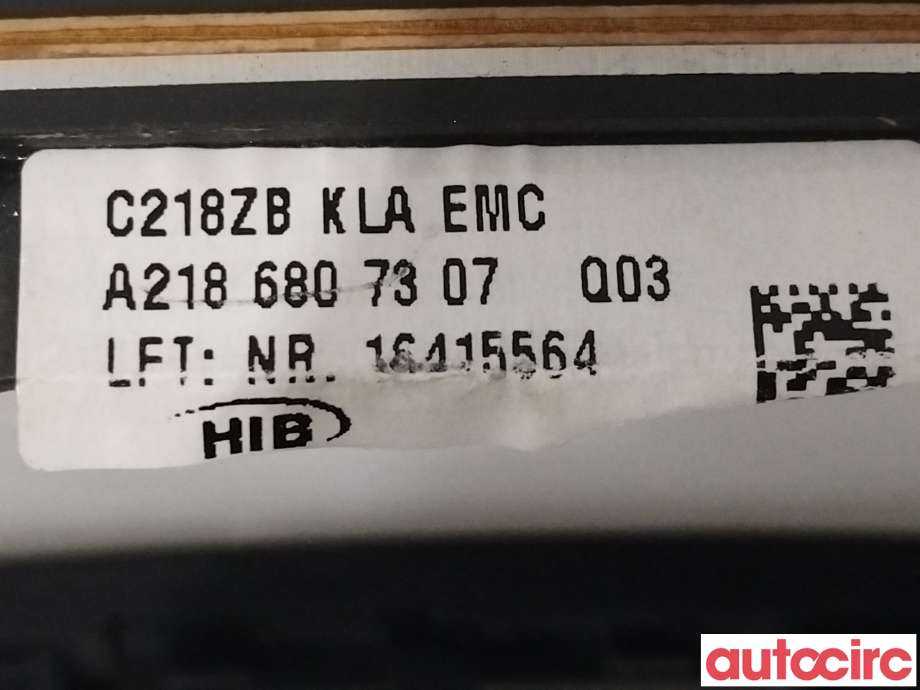 Innredning pakke til Mercedes CLS 2011-2017 (C218) (C218) (MERCEDES|A2186807307)