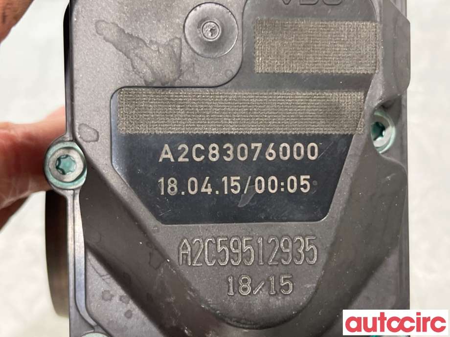 Spjeldhus til Audi A4 2007-2014 (Type IV) (B8) (B8) (AUDI|03L128063AF|A2C83076000|)