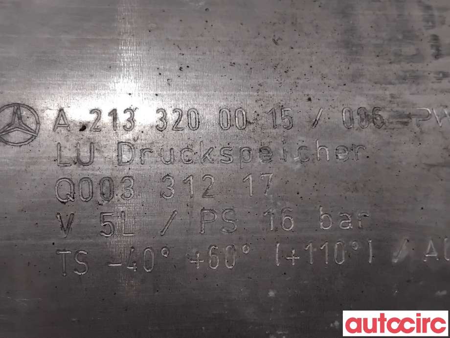 Diverse deler til Mercedes GLC 2015-2022 (X253) (X253) (MERCEDES|A2133200015|)