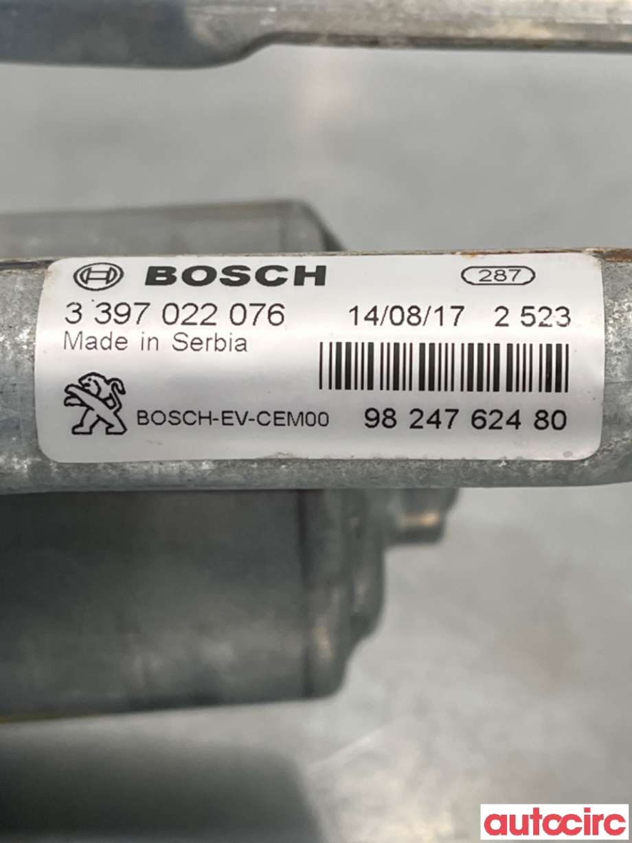 Viskermotor frontrute til Peugeot 5008 2017-->> (Type II)  (PEUGEOT|9810989580|1397225003|9824762480)