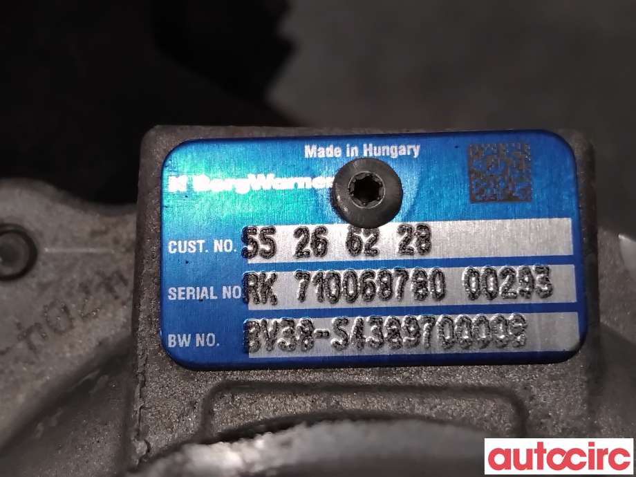 Turbo til Suzuki SX4 S-CROSS 2013-->> (Type II)  (SUZUKI|13900-55P01||55266228)
