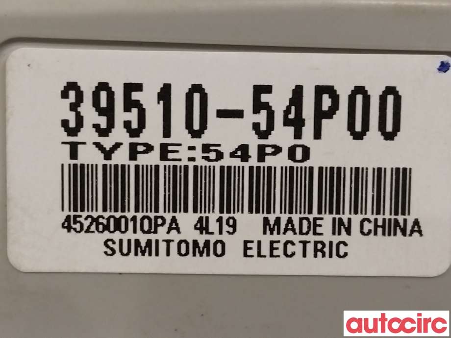 Varmeapparat betjening til Suzuki Vitara 2015-->> (Type IV)  (SUZUKI|39510-54P00)