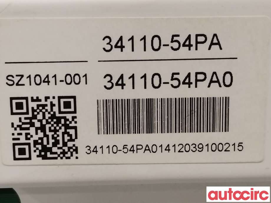 Instrumentpanel til Suzuki Vitara 2015-->> (Type IV)  (SUZUKI|34100-54PD0|34110-54PA0)