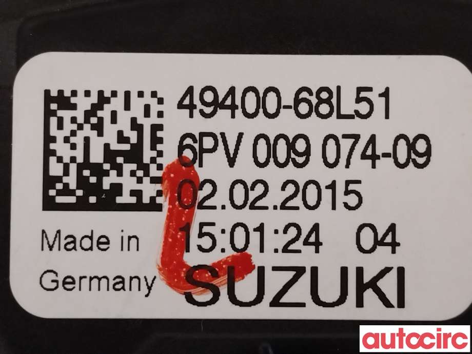 Pedal gass til Suzuki Vitara 2015-->> (Type IV)  (SUZUKI|49400-68L51)