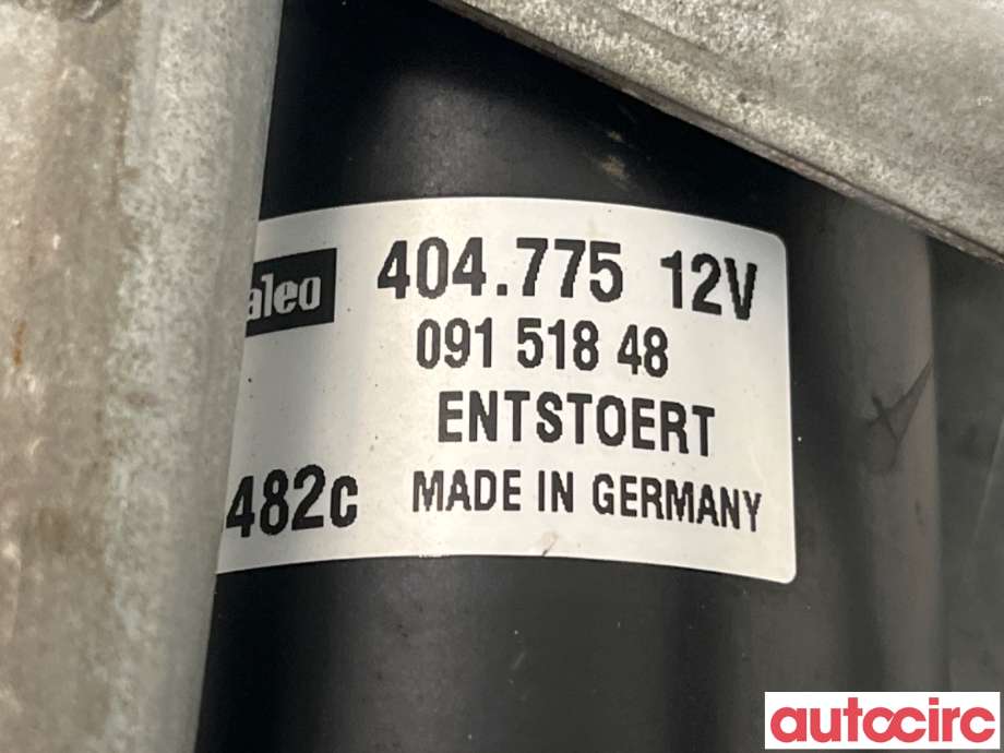 Viskermotor frontrute til Volvo V70 2000-2004 (Type II, Fase 1)  (VOLVO|8648343|404775|9151848)