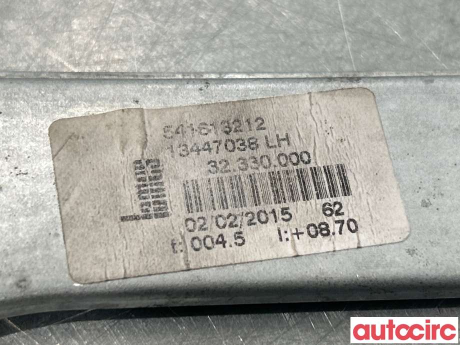 Ruteheis venstre foran til Opel Corsa E 2015-2019 (OPEL|39161986|13447038)