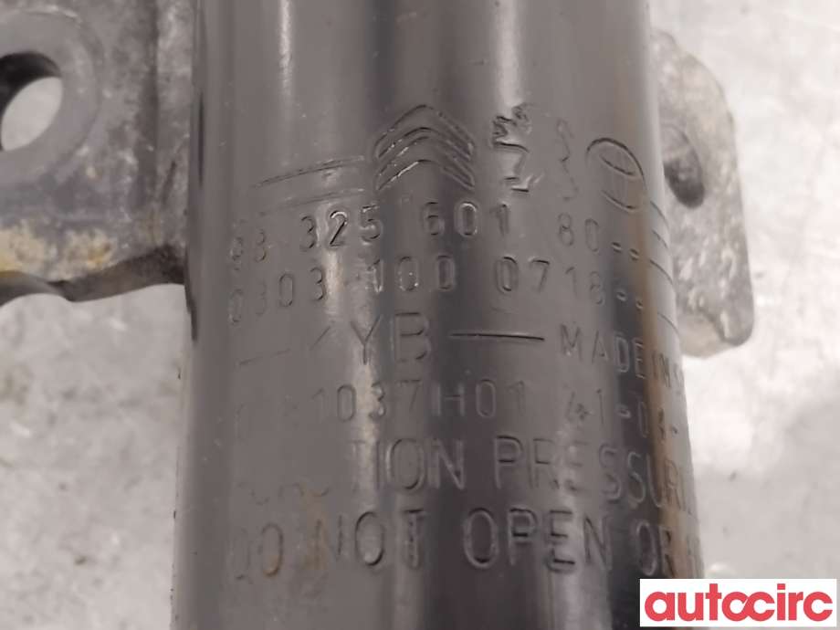 Fjærbein høyre foran til Citroën Jumpy 2007-2016 (Type II)  (CITROEN|9810161480||9832560180)
