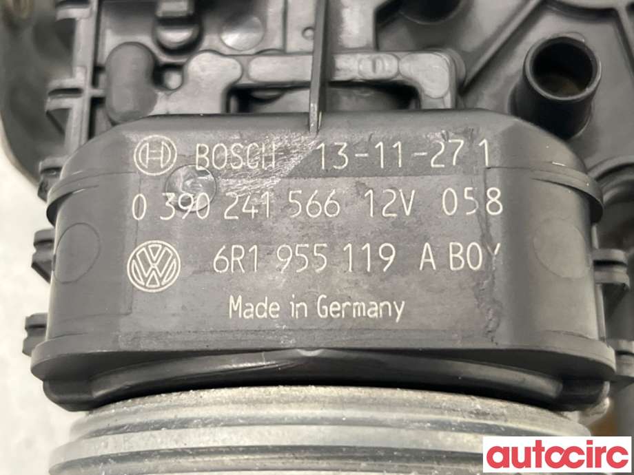 Viskermotor frontrute til VW Polo 2014-2017 (Type V, Fase 2)  (VOLKSWAGEN|6R1955023C|0390241566)