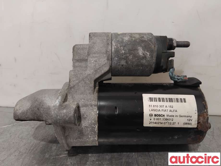 Starter diesel til Opel Combo D 2012-2018 (OPEL|95520341|0001138012|95522393)