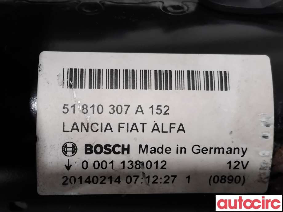 Starter diesel til Opel Combo D 2012-2018 (OPEL|95520341|0001138012|95522393)
