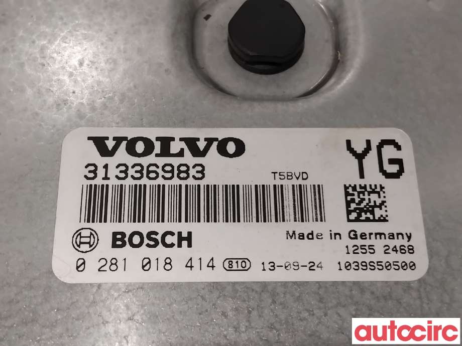 Styreenhet motor til Volvo V60/V60 CC 2013-2018 (Type I, Fase 2)  (VOLVO|36001858|0281018414|31336983)