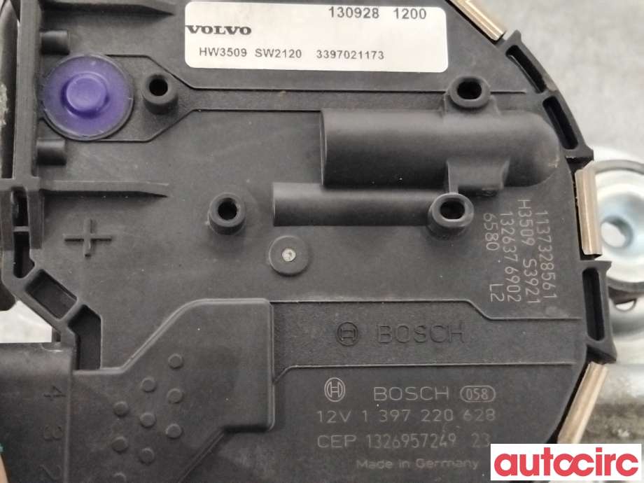 Viskermotor frontrute til Volvo V60/V60 CC 2013-2018 (Type I, Fase 2)  (VOLVO|30753493|1397220628)