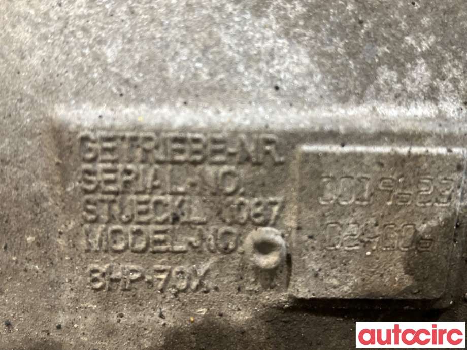 Girkasse automat til BMW 5-Serie 2010-2017 (F10/F11) (F10/F11) (BMW|24008684792|GA8HP70X|24007603967)