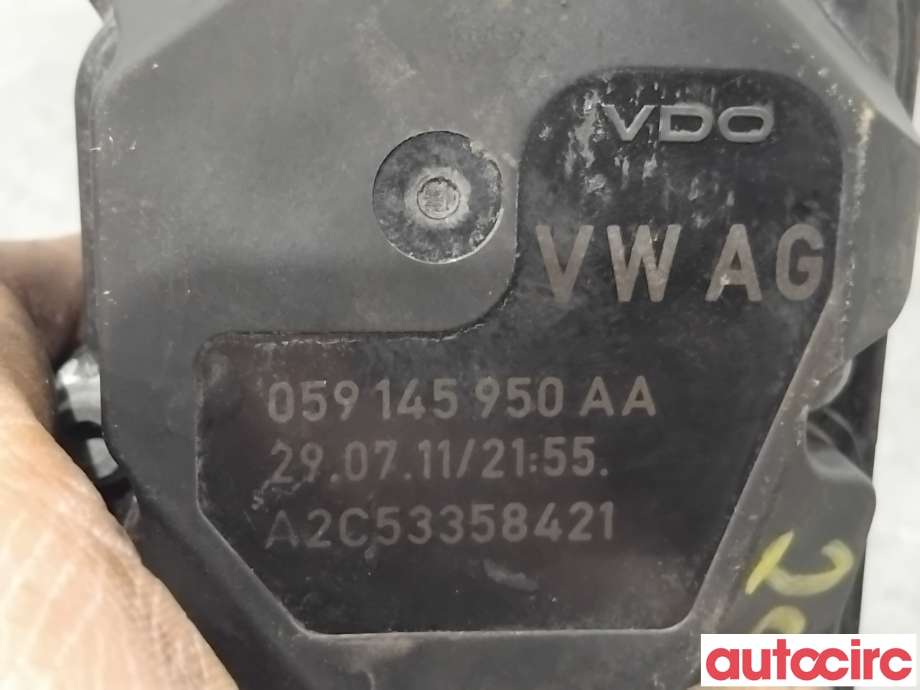 Spjeldhus til Audi A6 2011-2014 (Type IV, Fase 1) (C7) (C7) (AUDI|059145950AA|A2C53358421|059145950AF)