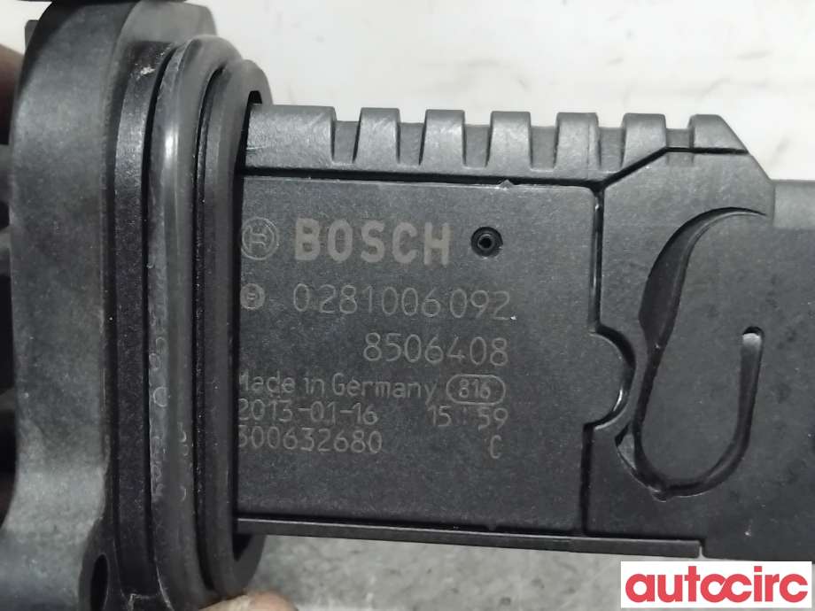 Luftmengde/luftmassemåler til BMW 3-Serie 2012-2018 (F30/F31/F34) (F30/F31/F34) (BMW|13628506408|0281006092|8506408)