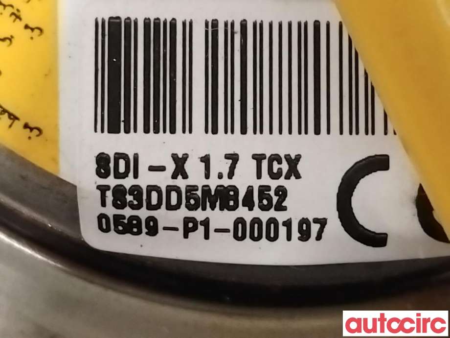 Airbag passasjer til Mazda 6 2013-2015 (Type III, Fase 1)  (MAZDA|GHY9-57-K50|)