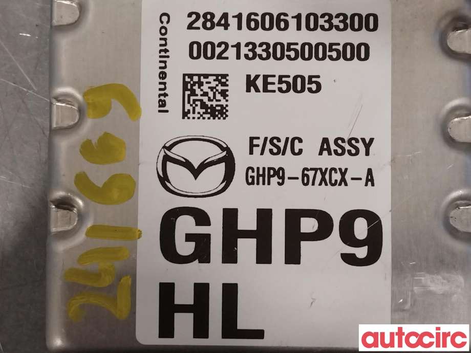 Kamera til Mazda 6 2013-2015 (Type III, Fase 1)  (MAZDA|GHP9-67-XCXA||GHP9-67XCX-A)