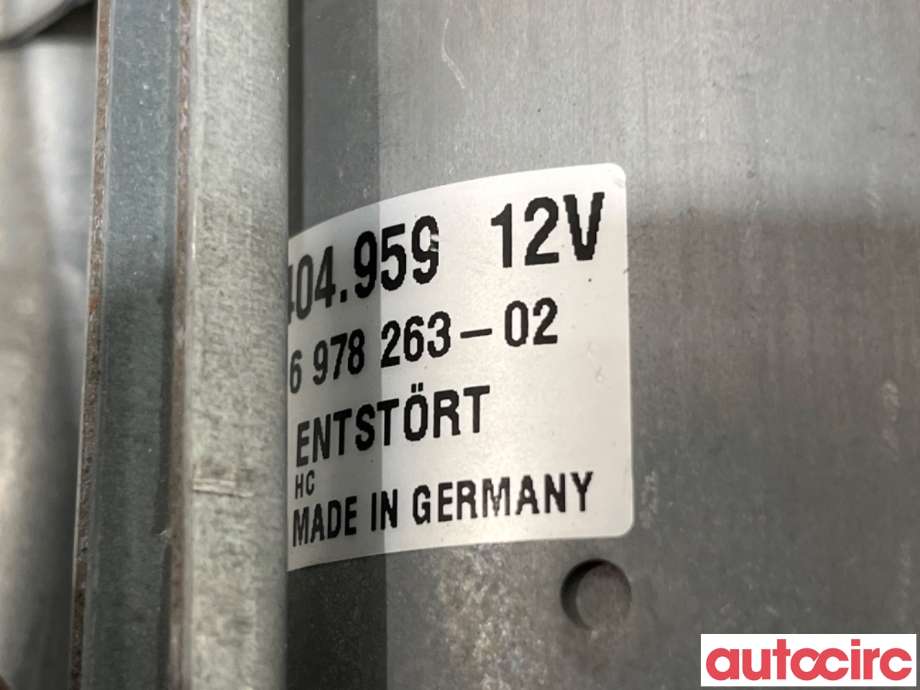 Viskermotor frontrute til BMW 3-Serie 2005-2011 (E90/E91/E92/E93) (E90/E91/E92/E93) (BMW|61617161711|404959|6978263)