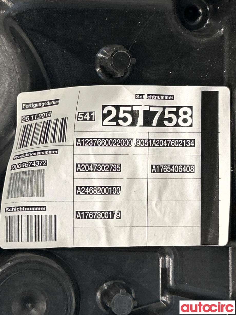 Ruteheis til Mercedes A-Klasse 2012-2018 (W176) (W176) (MERCEDES|A1767300179||A1767303800)
