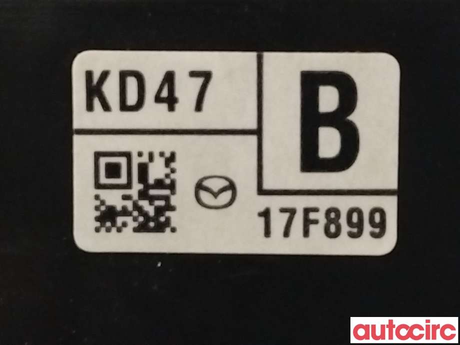Bryter visker til Mazda 6 2013-2015 (Type III, Fase 1)  (MAZDA|KS04-66-128|KD47-17F899)