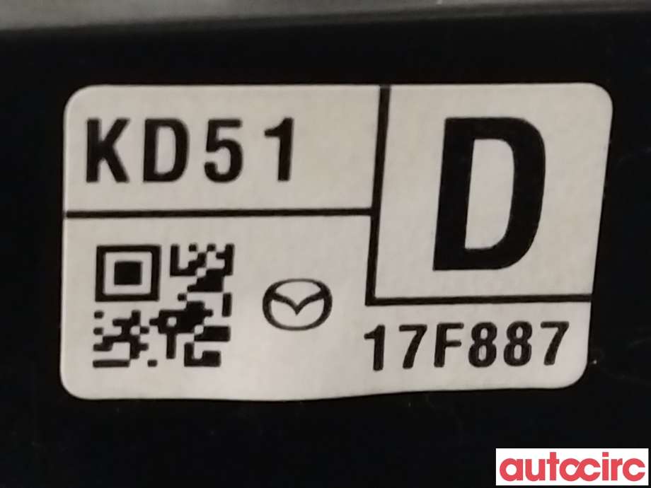 Bryter blink til Mazda 6 2013-2015 (Type III, Fase 1)  (MAZDA|KS12-66-122|KD51-17F887)