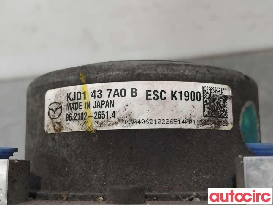 ABS sentral til Mazda CX-5 2012-2017 (Type I)  (MAZDA|KJY1-43-7A0C|062109-67793|KJ01437A0B)